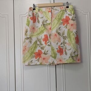 Conrad Collection Women's VTG Floral Paradise Skirt Size 10